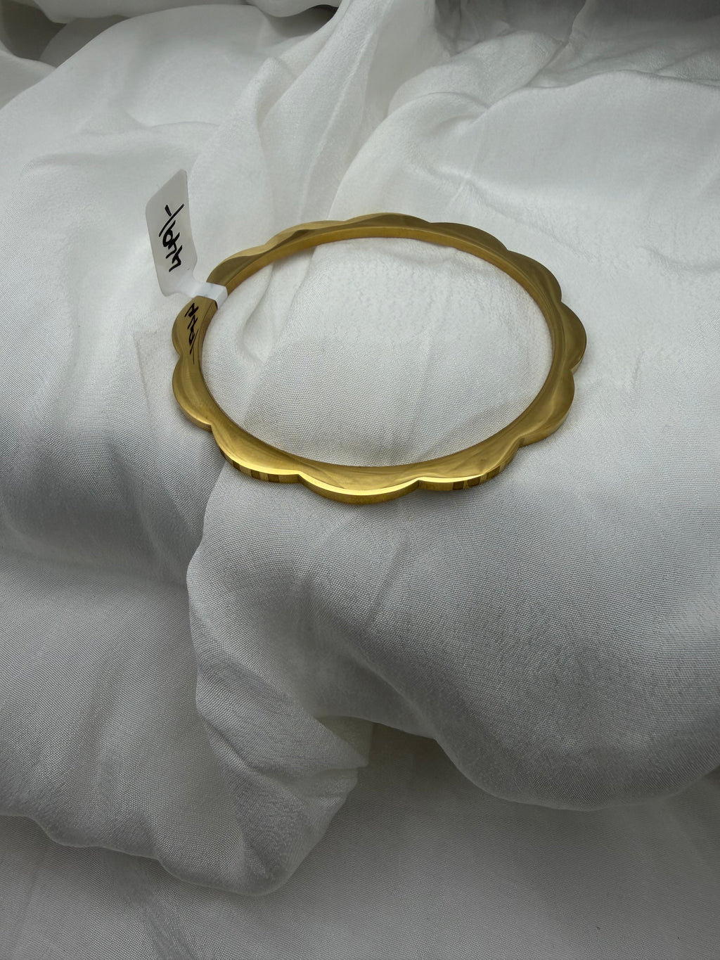 Petal Edge Minimal Kada – 18K Gold PVD